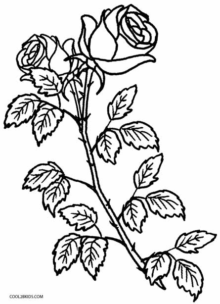 Coloring Pages Of Crosses And Roses