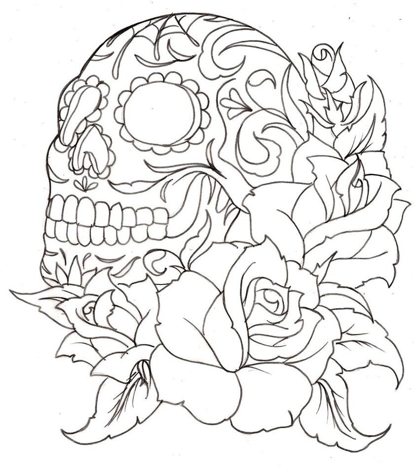 841x949 Marvellous Inspiration Rose Coloring Pages Hearts And Roses Page