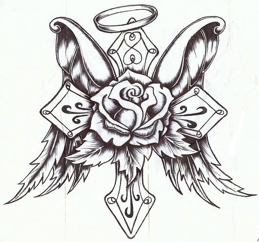 531x497 Drawings Of Roses
