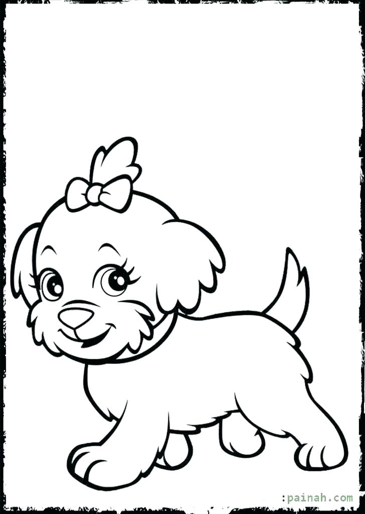 728x1024 Baby Puppy Coloring Pages Shippa.co