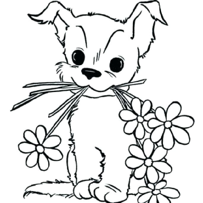 684x684 Baby Puppy Coloring Pages Baby Puppy Coloring Pages Baby Puppy
