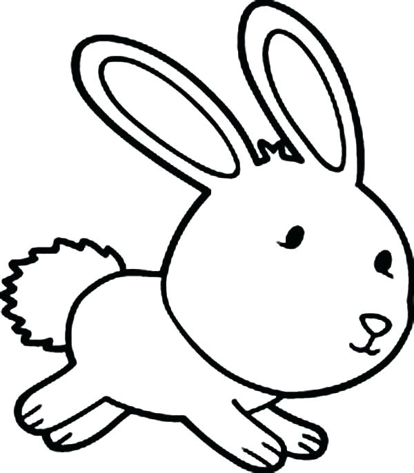 600x686 Bunny Coloring Pages Bunny Coloring Sheet An Bunny Hopping Free