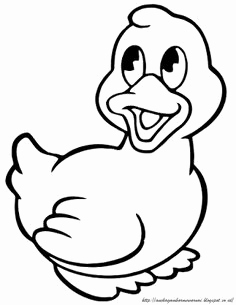 236x305 Duck Cartoon Graphics Cute Baby Duck Coloring Page Cute Duck