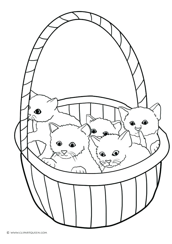 671x950 Coloring Pages Kittens Kittens Coloring Pages Pictures Of Photo