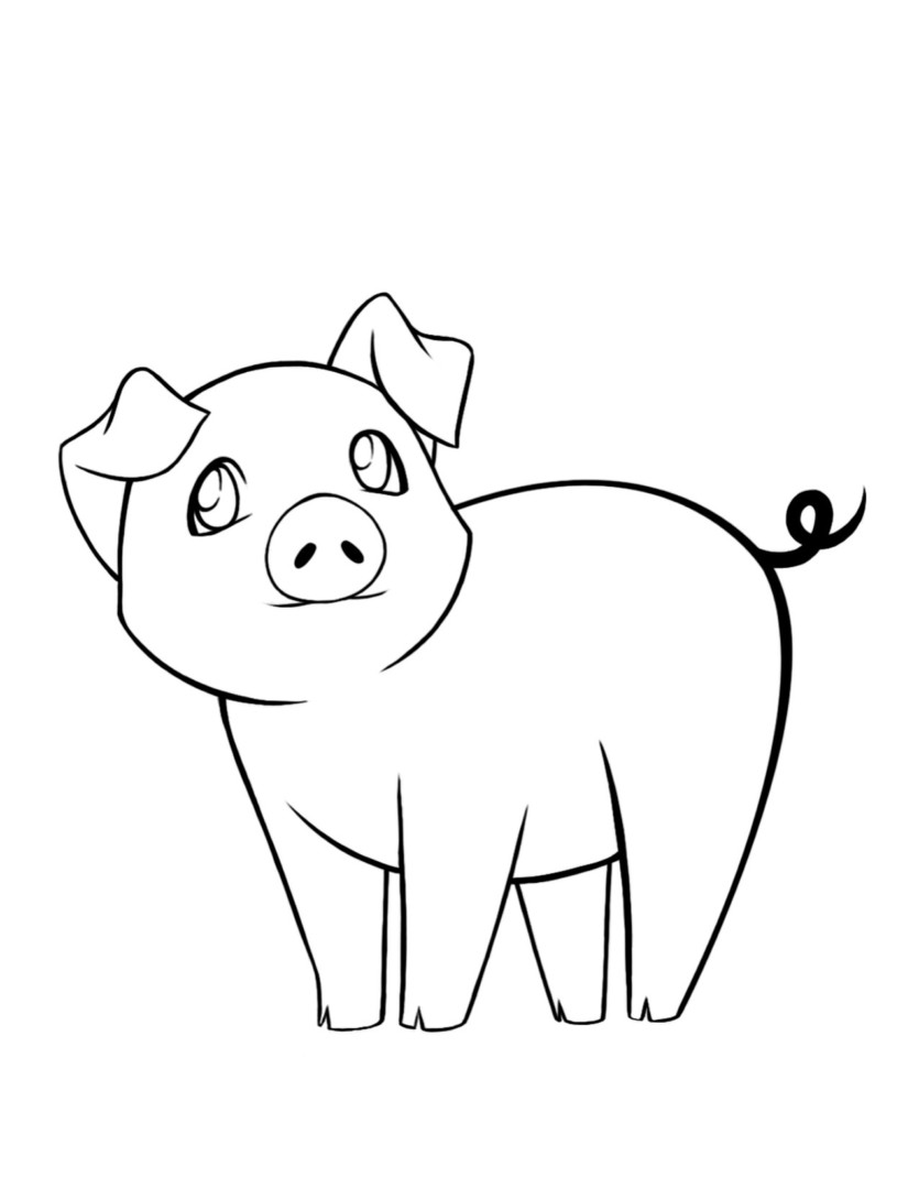 835x1080 Httpcolorings.cocute Pig Coloring Pages