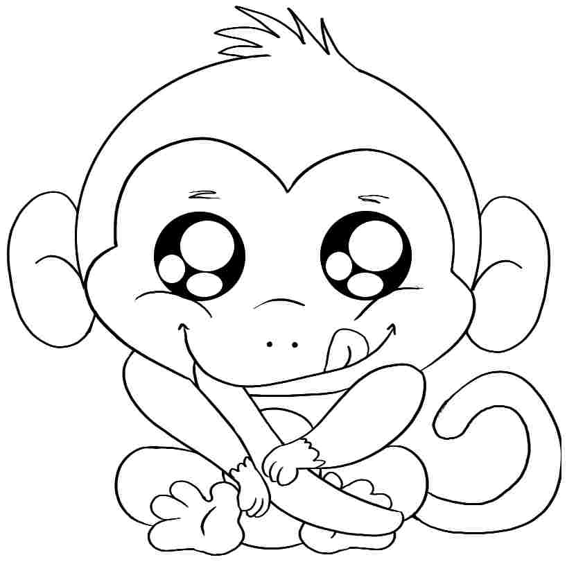 818x810 Free Printable Coloring Pages Of Cute Animals Many Interesting