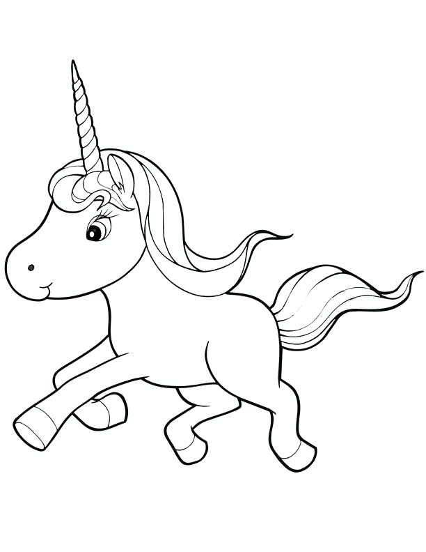 612x792 Cute Unicorn Coloring Pages Cute Unicorn Coloring Pages 9 Cute