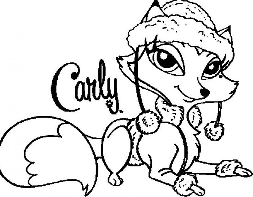 805x628 Cat And Dog Coloring Pages To Download And Print For Free