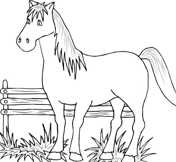 588x541 Farm Animals Colouring Luxury Farm Coloring Pages For Kids