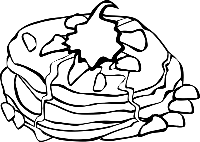 800x569 Fast Food Coloring Pages 4