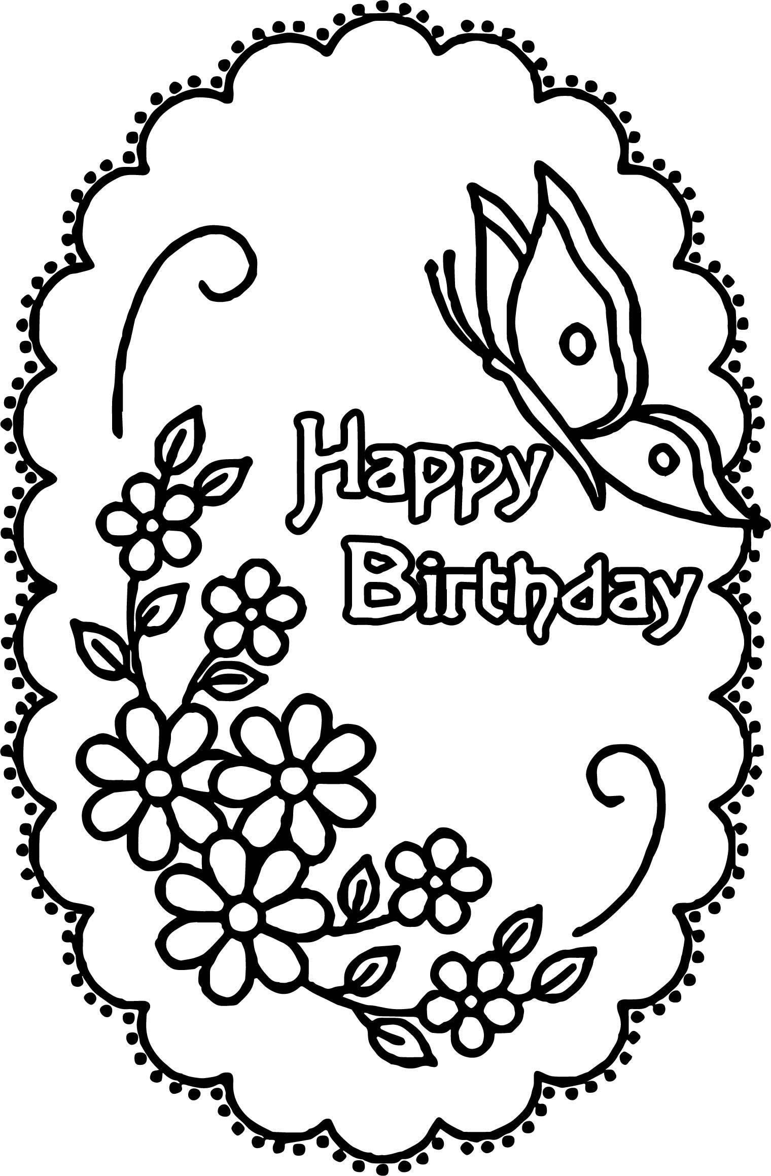 1520x2318 New Coloring Pages Flowers Butterflies