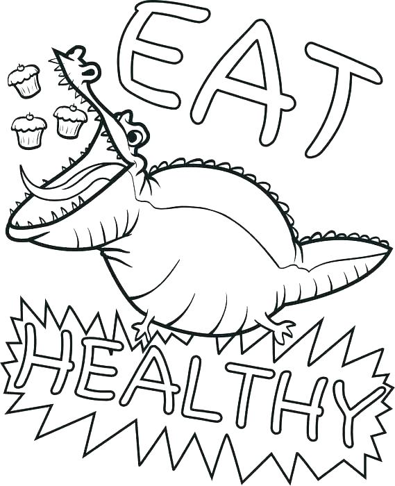 569x700 Coloring Pages Food Healthy Food Coloring Page Healthy Food