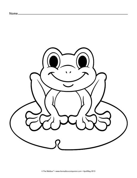 460x597 Coloring Pages Frog, Butterfly, And Flower With Ladybug Spring
