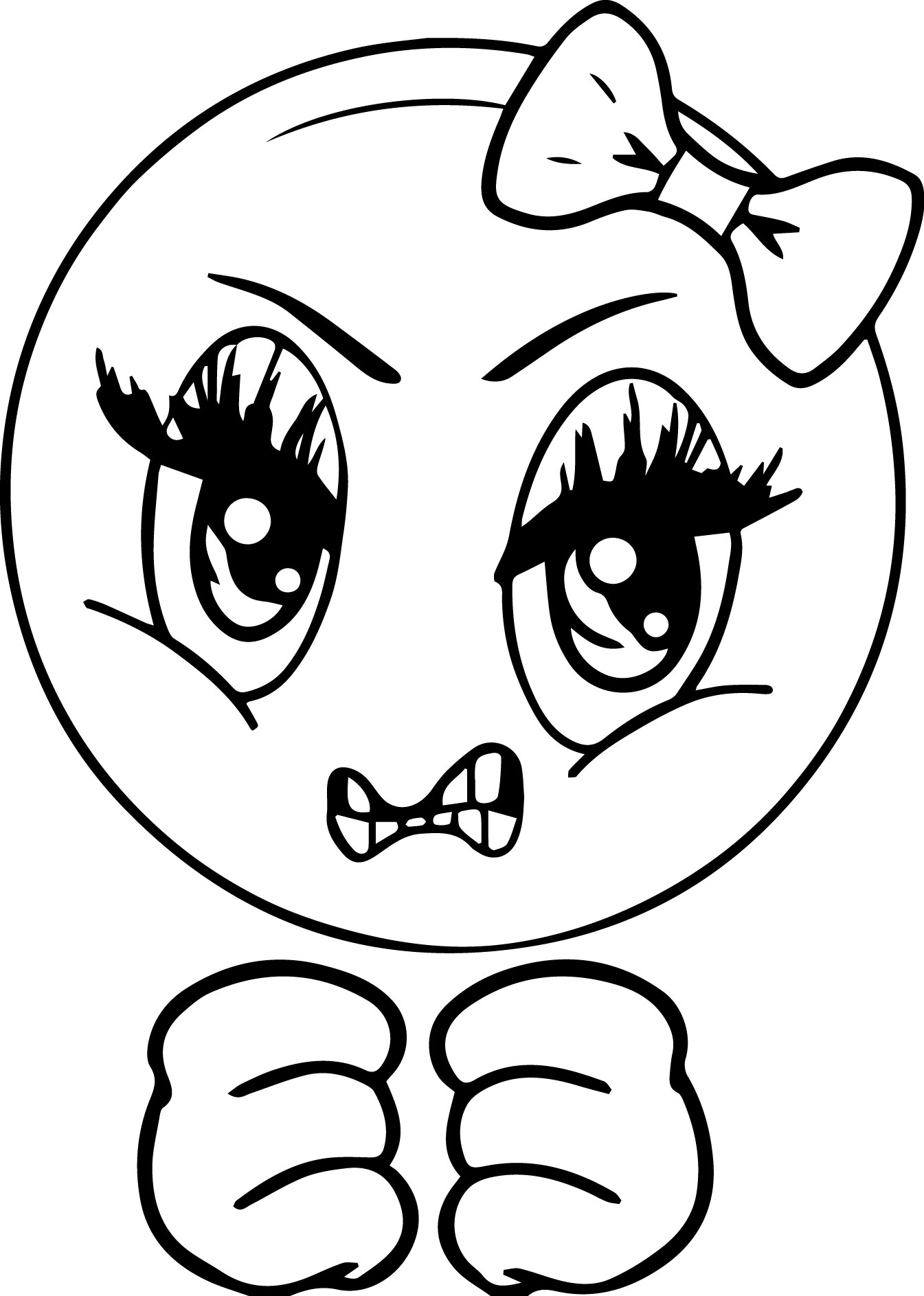 Coloring Pages Of Girls Faces