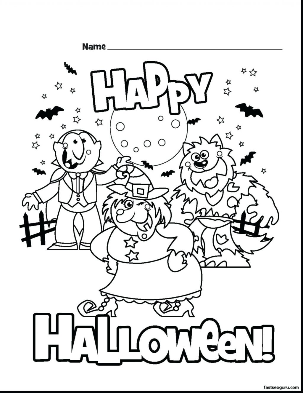 1024x1326 Coloring Pages ~ Happy Halloween Coloring Pages Astounding