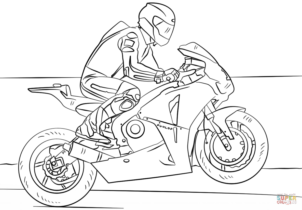 1186x824 Awesome Idea Motorcycle Coloring Pages Harley Davidson For Adults
