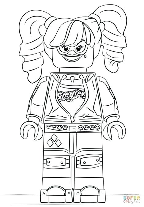 470x676 Harley Quinn Coloring Pages Free Suicide Squad Coloring Pages