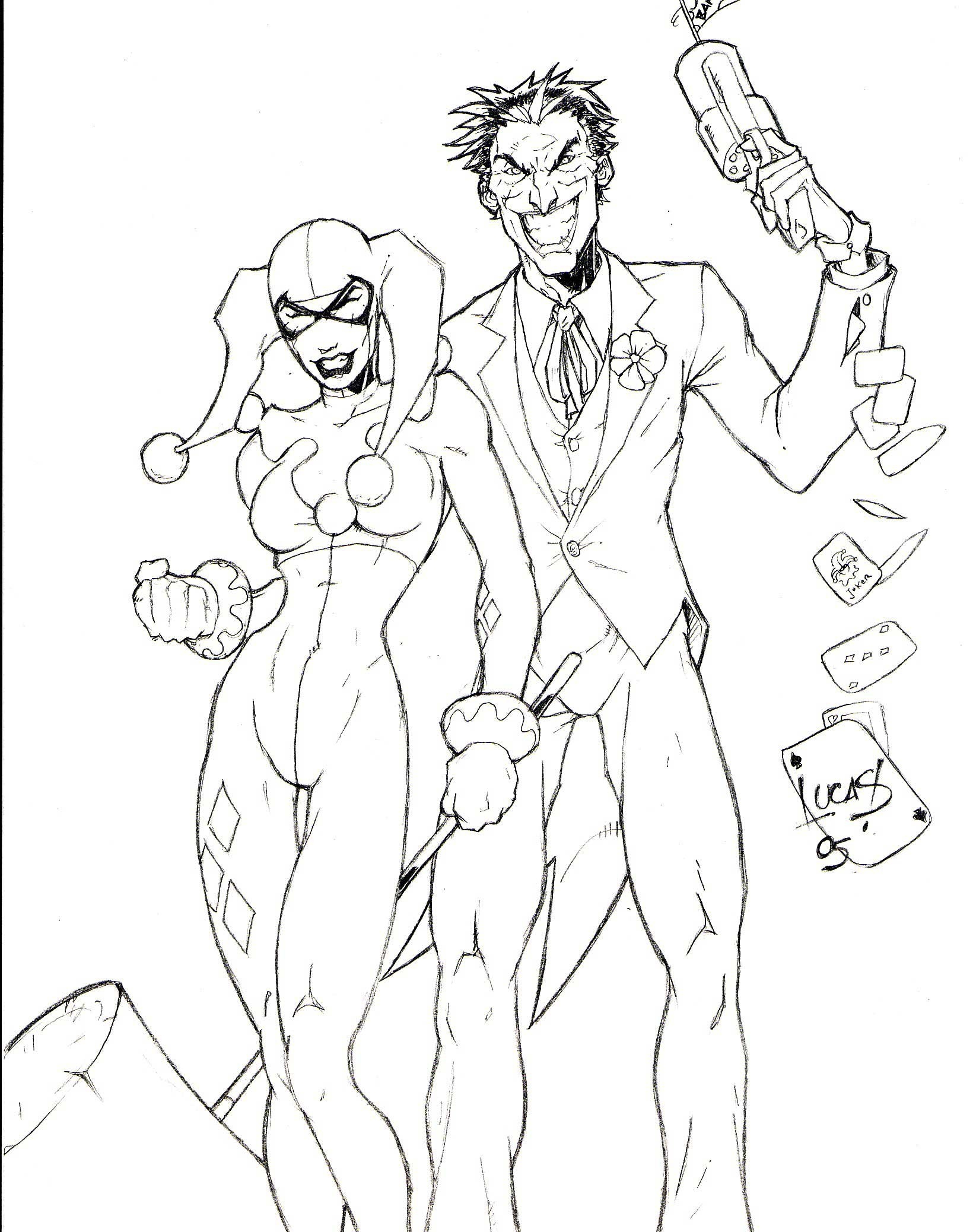 1640x2076 Suicide Squad Coloring Pages To Print