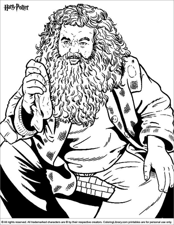 Coloring Pages Of Harry Potter Characters