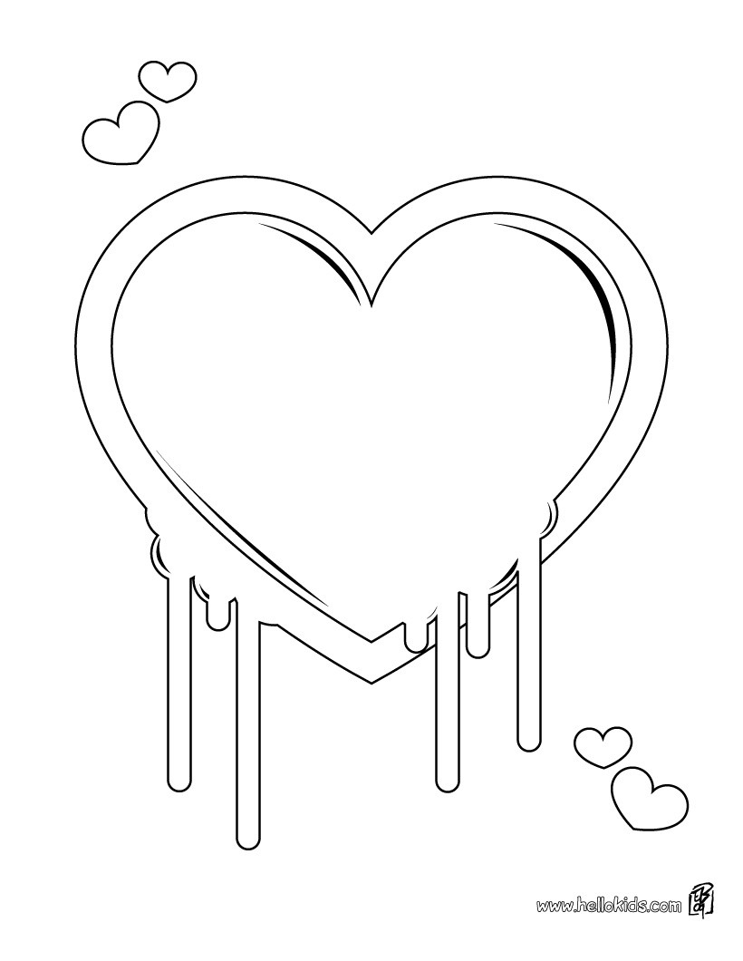 820x1060 Hearts Amp Arrows Coloring Pages