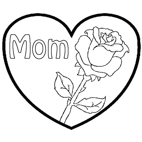 550x550 Extraordinary Heart And Roses Coloring Pages Hearts And Roses