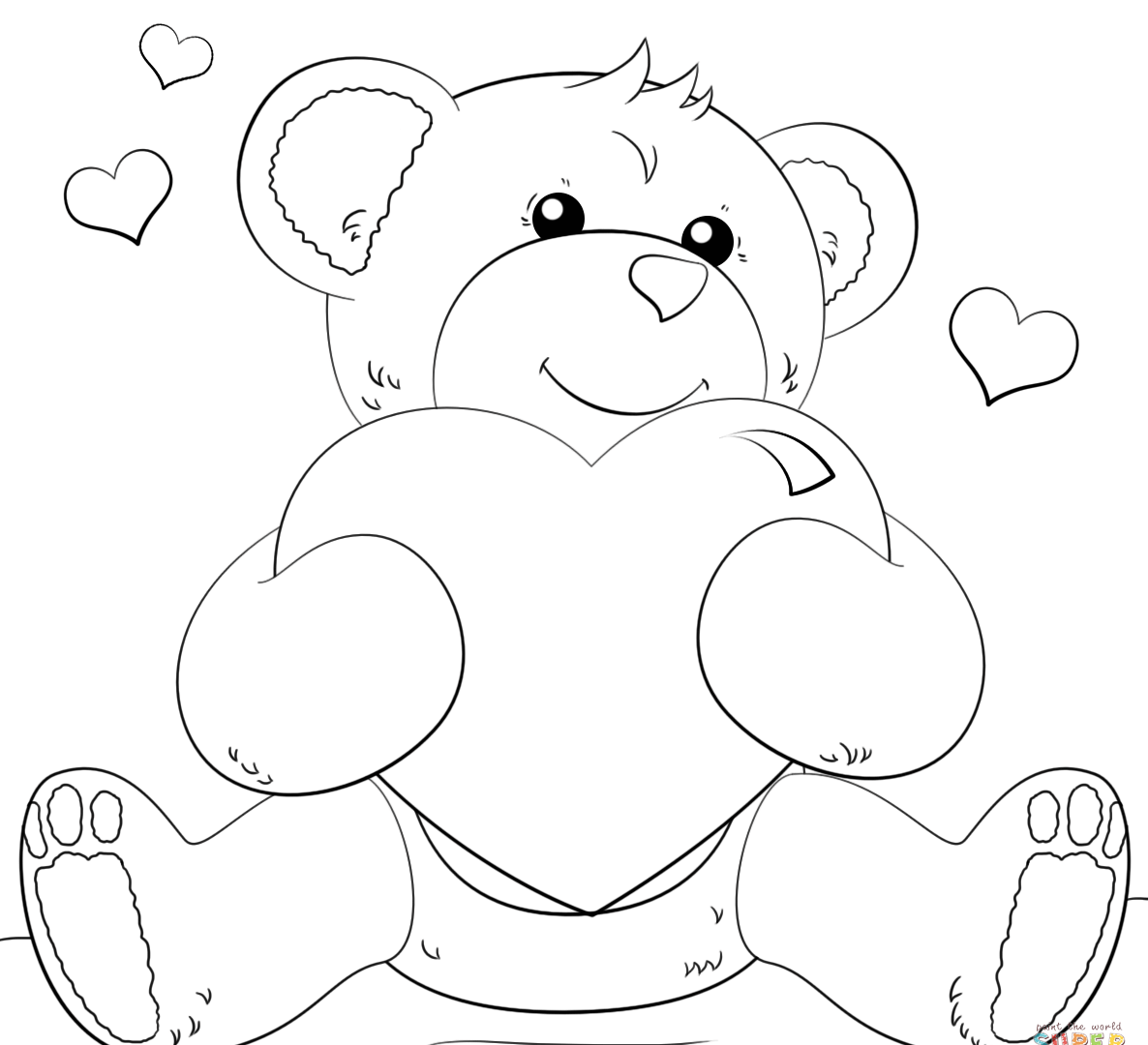 1186x1080 Free Printable Hearts And Flowers Coloring Pages Roses Withgs