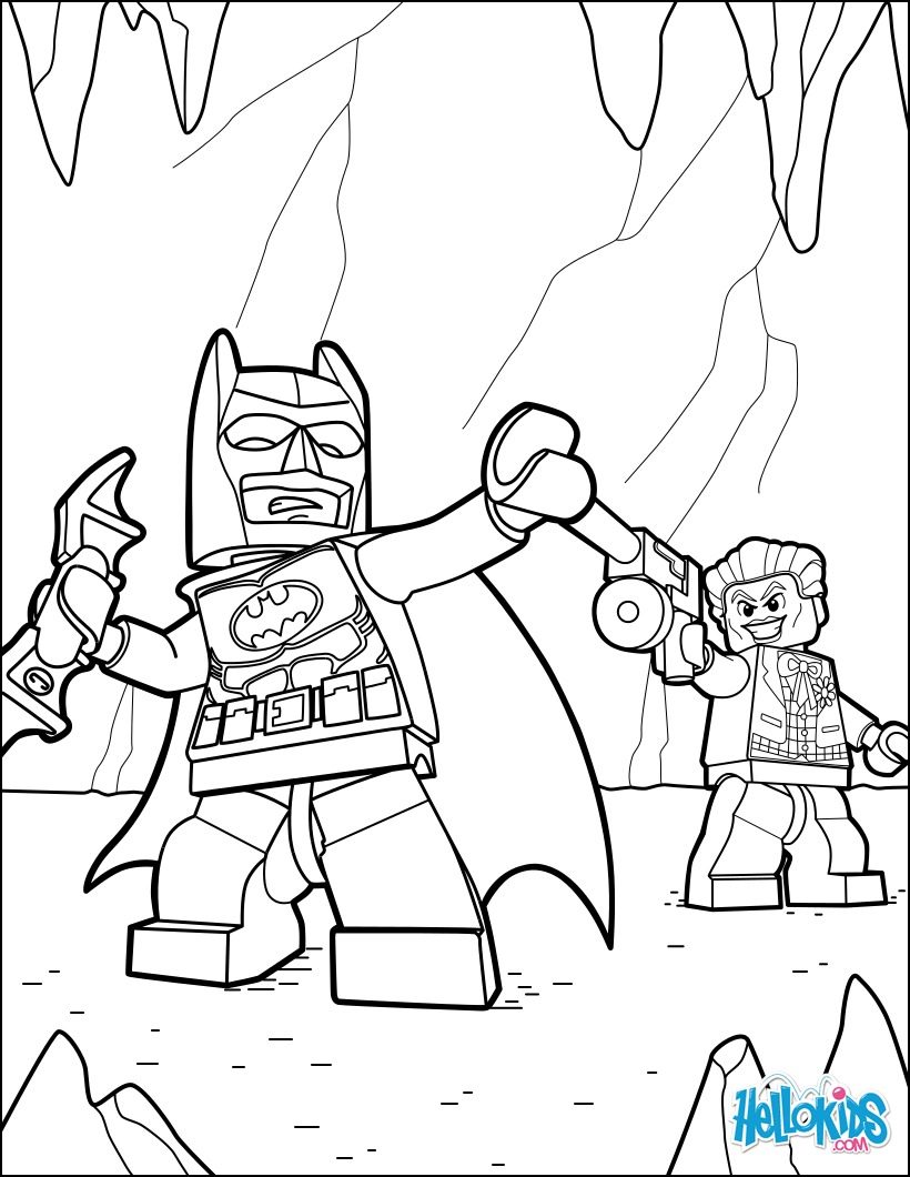 820x1060 Lego Batman Coloring Pages 21 In Joker Page