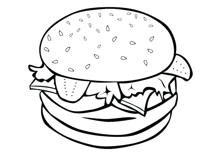 875x620 Junk Food Coloring Pages Healthy Food Coloring Pages Unhealthy