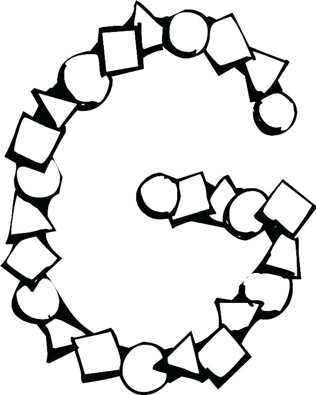 624x780 G Coloring Page Letter G Coloring Pages Letter G Coloring Sheets