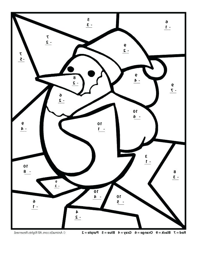 684x881 Math Coloring Pages Math Color Of Duck Coloring Pages Math Math