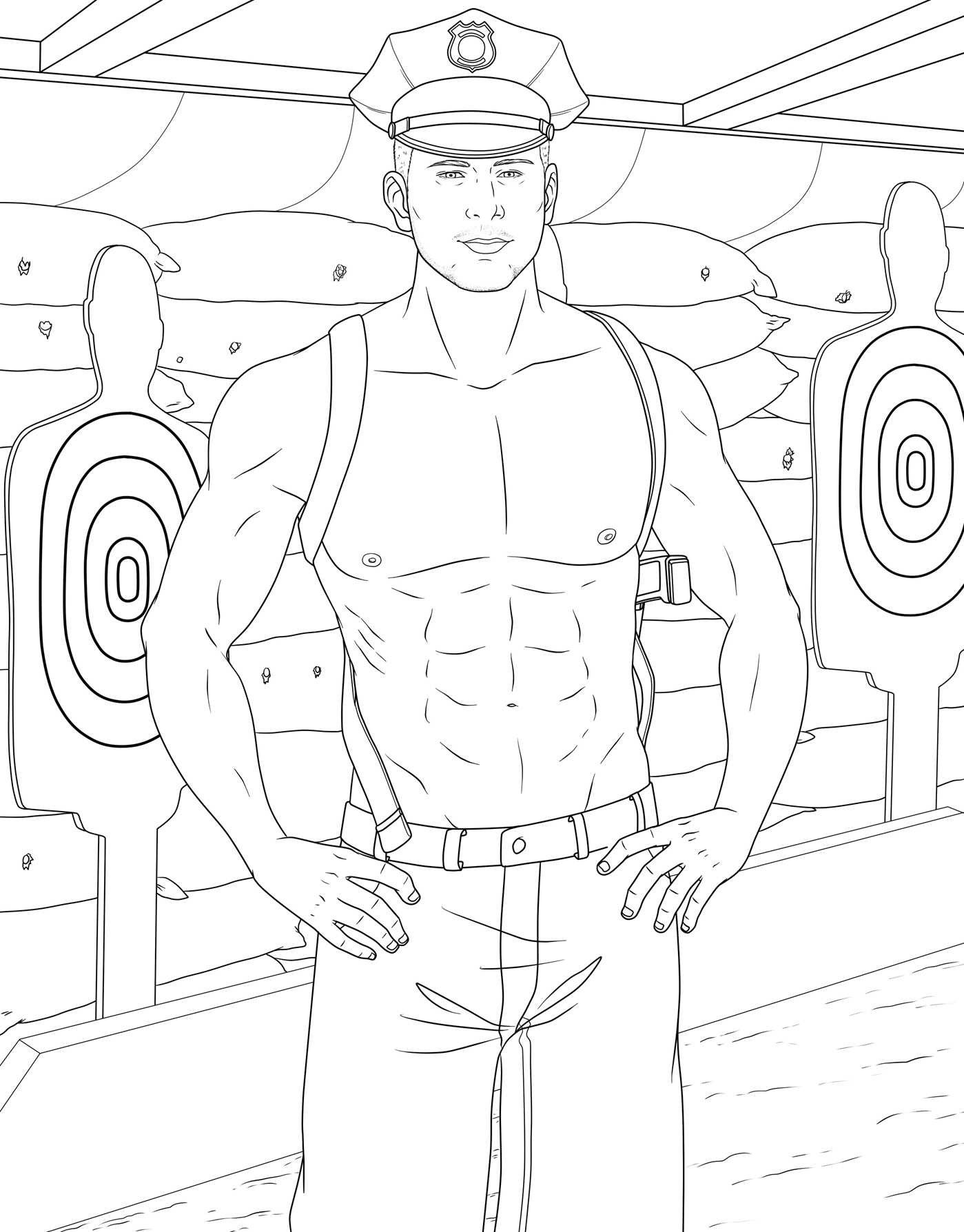 1399x1788 Confidential Adult Male Coloring Pages For Men With Wallpapers