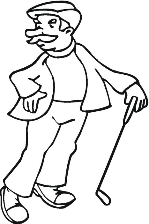 498x750 Coloring Pages For Men 3