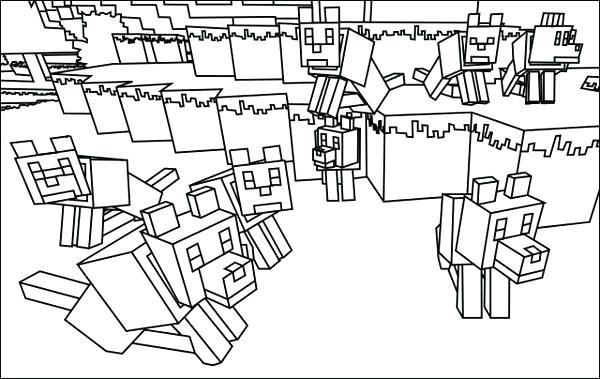 600x379 Free Printable Minecraft Coloring Pages Coloring Sheet Coloring