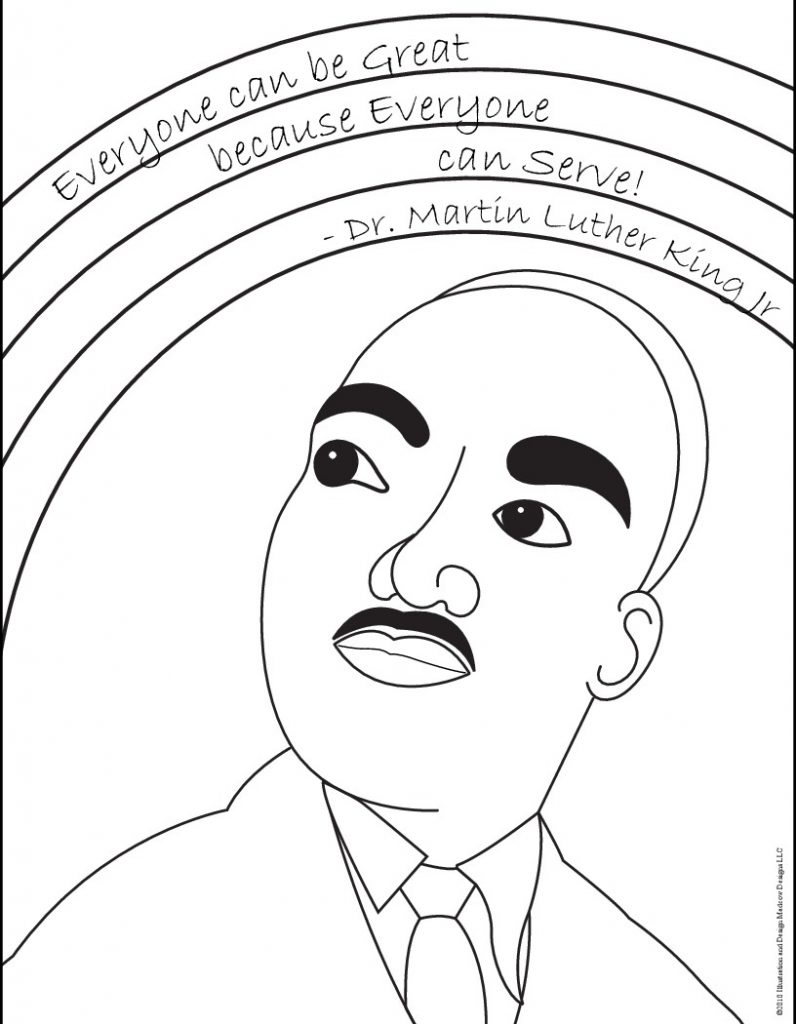 796x1024 Printable Preschool Coloring Pages Dr Martin Luther King Jr Fresh