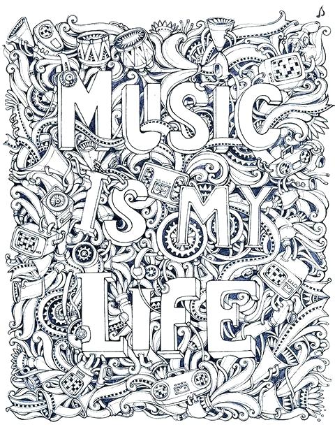 480x611 Free Music Coloring Pages Instruments Coloring Pages Idea Free