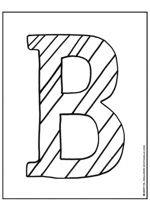 620x875 Create Names With Bubble Letters Printable Letter B Coloring