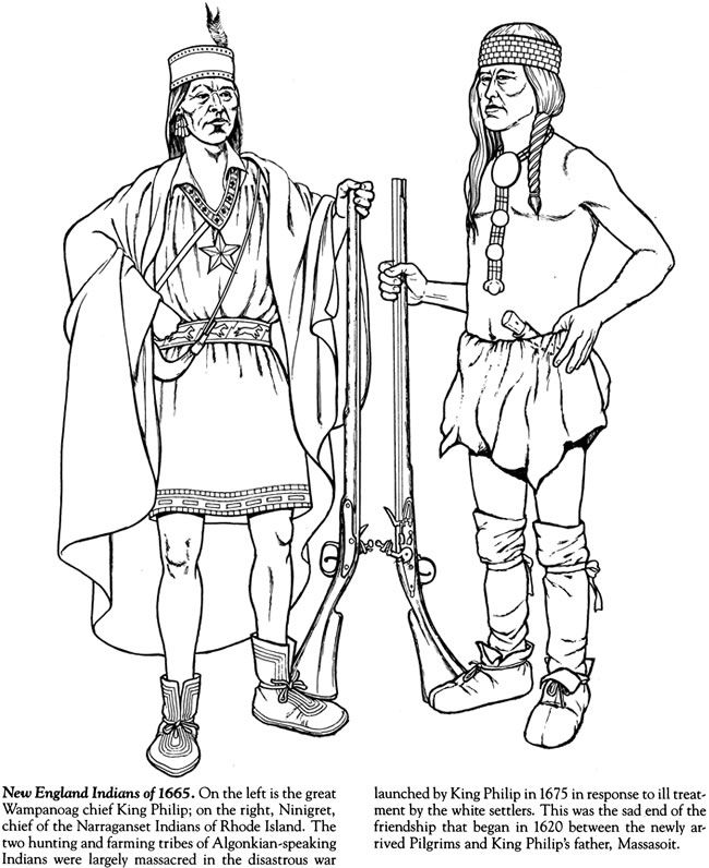650x796 Indian Tribes Of North America Coloring Book Dover Publications