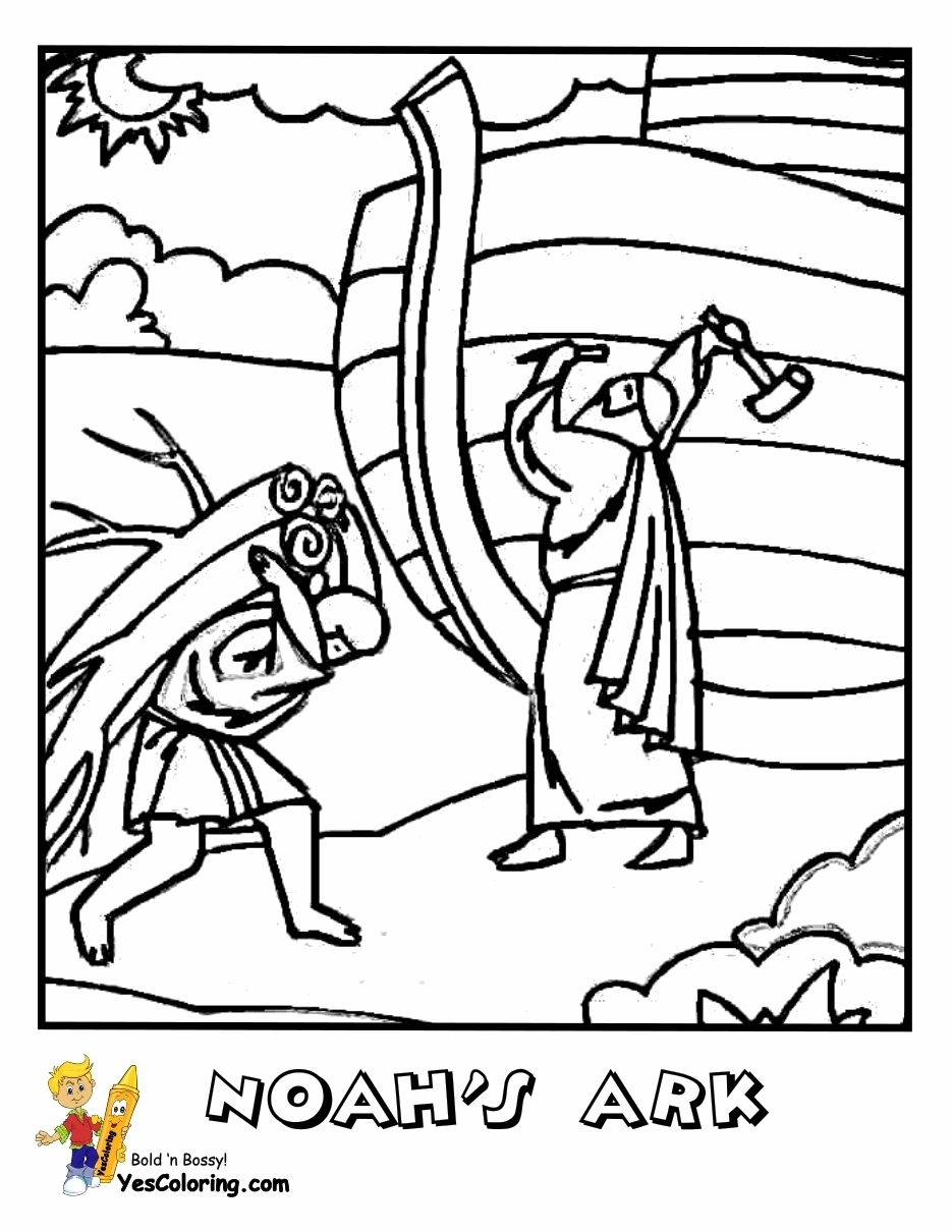 935x1210 Noah S Ark Coloring Pages Noah Ark Coloring Page For Printable