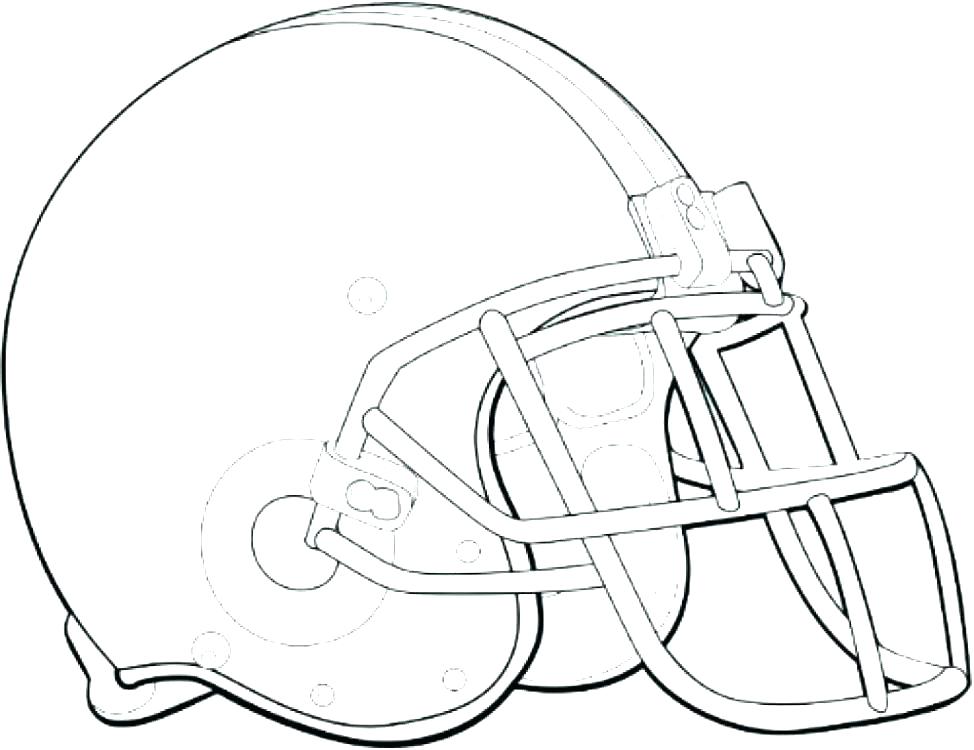 974x750 Football Printable Coloring Pages Helmets Coloring Pages Football
