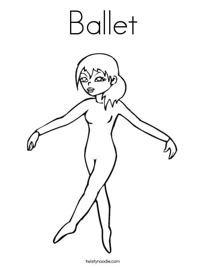 685x886 Ballet Coloring Pages