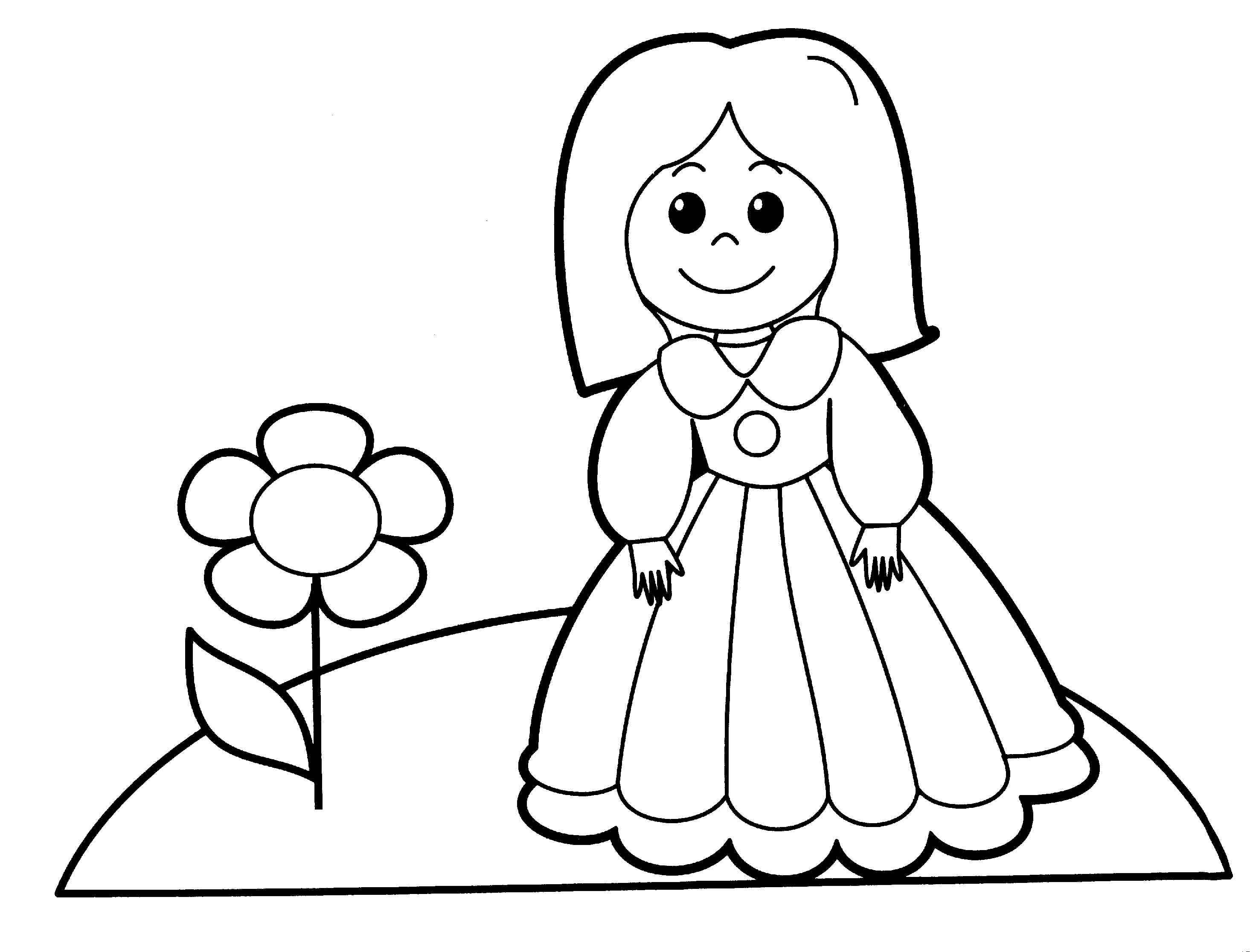 2930x2232 People Coloring Pages