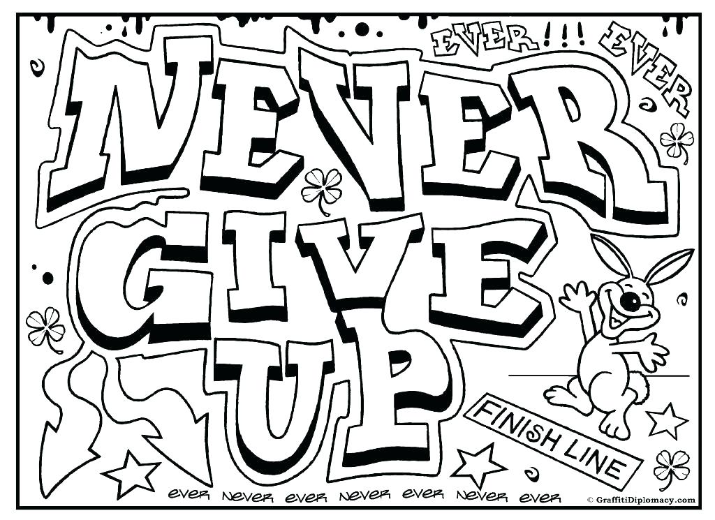 1024x745 Graffiti Coloring Pages Names Of People Colori On Unparalleled