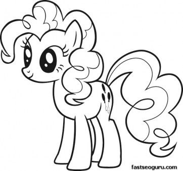 362x338 Free Printable My Little Pony Friendship Is Magic Pinkie Pie