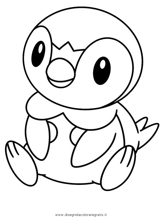 635x860 Piplup Para Colorear Ornamento