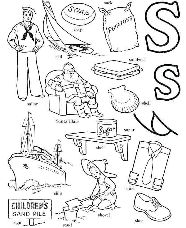 600x734 The Letter D Coloring Pages Letter Coloring Pages Alphabet