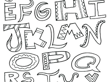 440x330 Letter S Coloring Sheets Alphabet Coloring Pages Free To Print