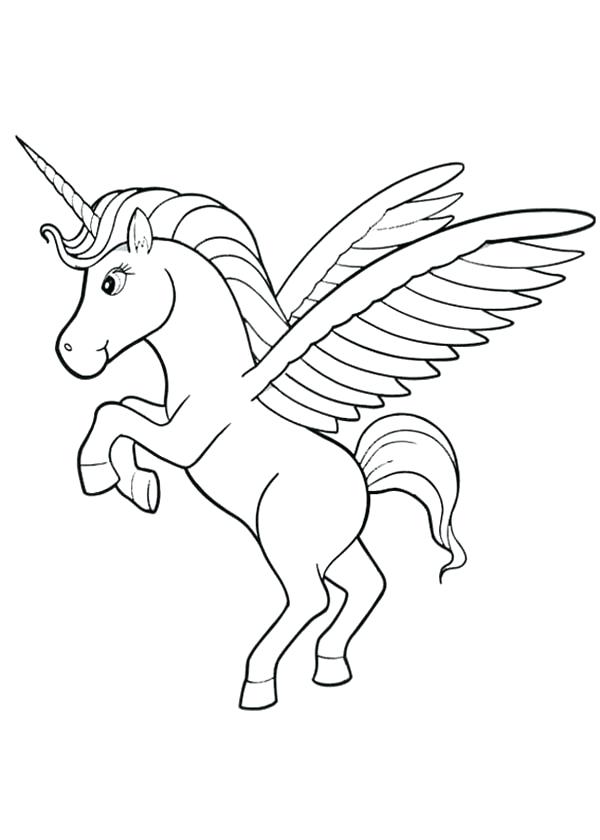 600x840 Coloring Pages Unicorn And Unicorn Combined Coloring Page Pages