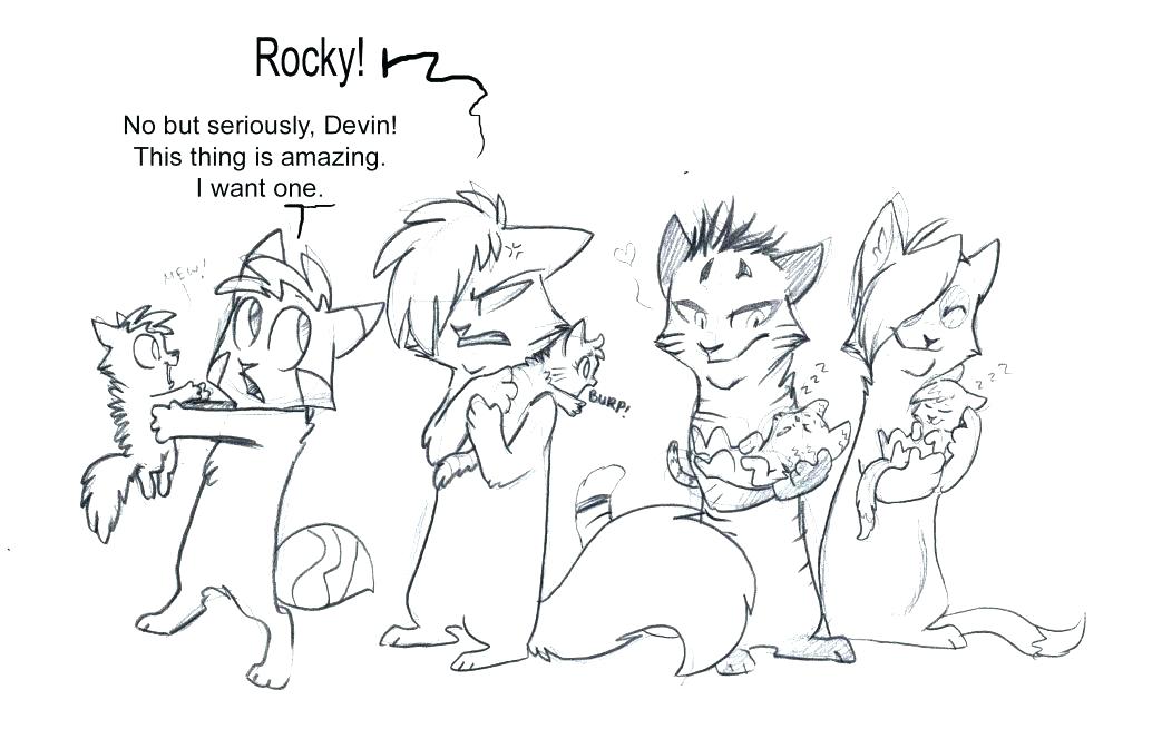 1043x655 Warrior Cats Coloring Pages