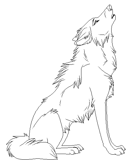 Coloring Pages Of Wolfs