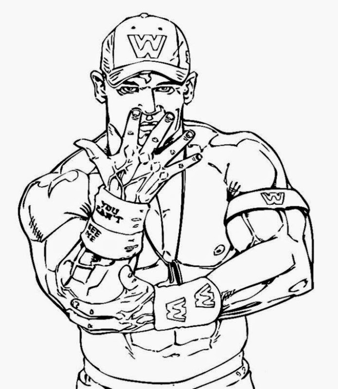695x800 Wwe Superstars Coloring Pages Wrestling Coloring Pages Ideas